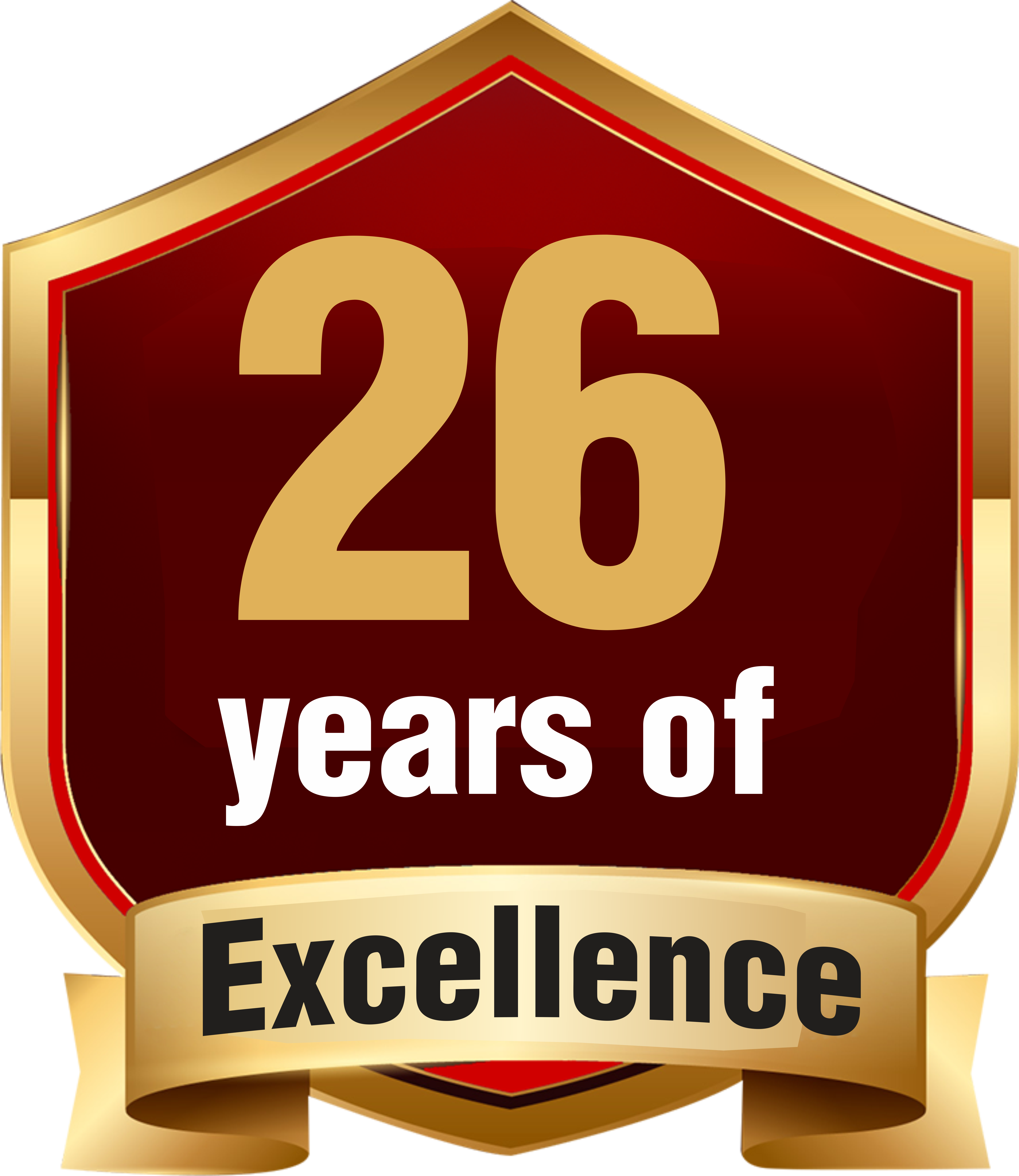 26 Years of Excellence